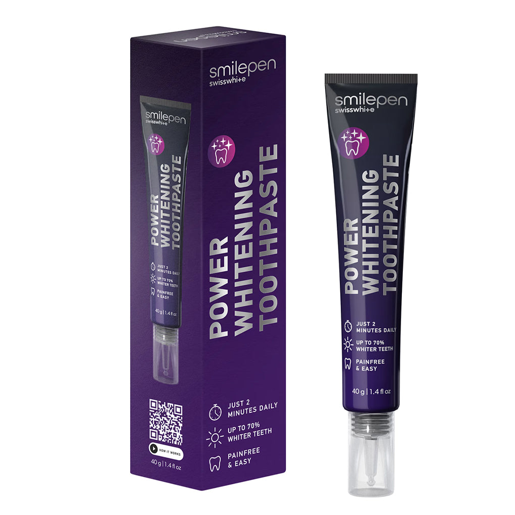 Balinanti dantų pasta Smilepen Power Whitening