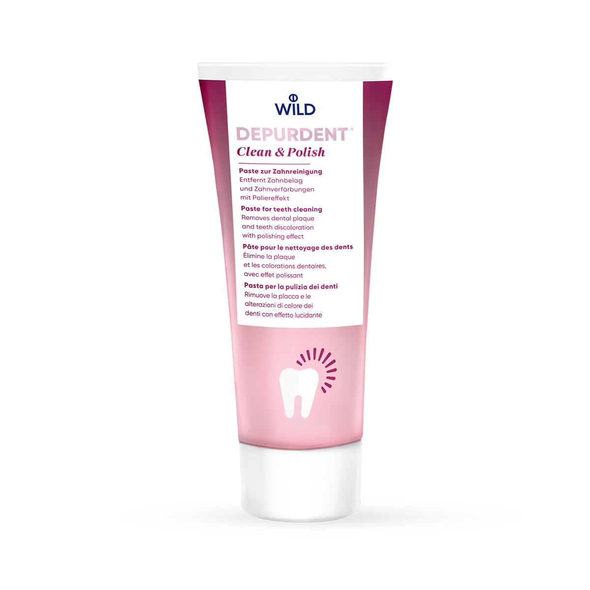 Poliruojanti dantų pasta Depurdent, 75 m