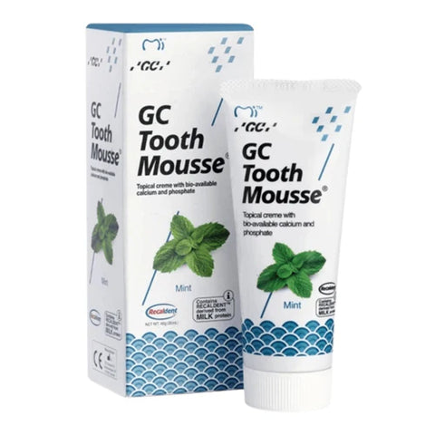 GC Tooth Mousse remineralizējošs zobu krēms bez fluora, 35 ml