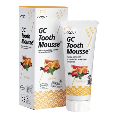 GC Tooth Mousse remineralizējošs zobu krēms bez fluora, 35 ml