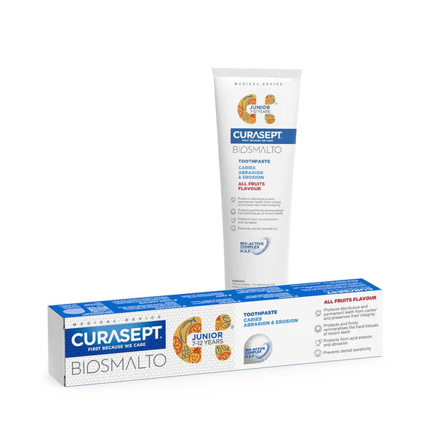 Curasept Biosmalto vaikiška dantų pasta JUNIOR, 7–12 m., 75 ml