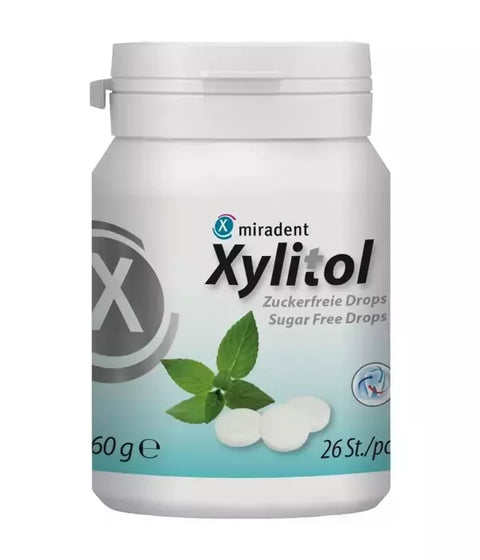 XYLITOL ksilitolio pastilės, mėtų skonio, dėžutėje