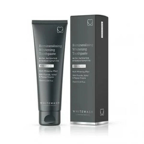Remineralizuojanti balinanti dantų pasta WHITEWASH, 75 ml