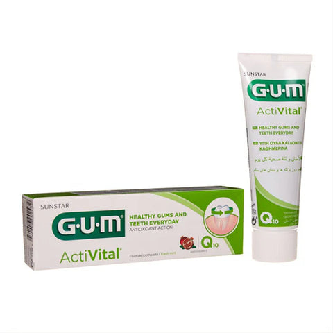 G.U.M zobu pasta ar koenzīmu Q10 ACTIVITAL, 75 ml