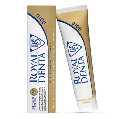 ROYAL DENTA zobu pasta ar zeltu GOLD, 130 g