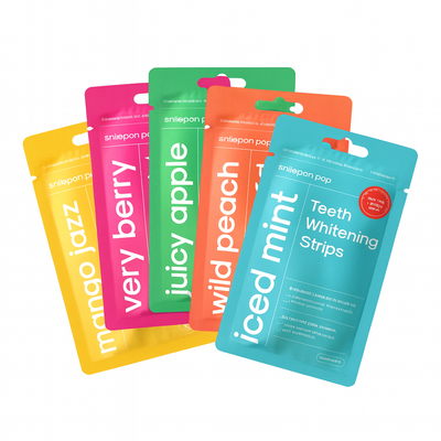 Smilepen POP dantų balinimo juostelės