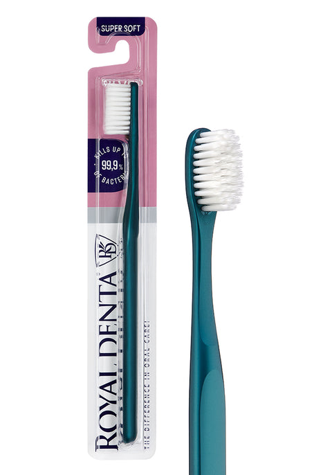 ROYAL DENTA īpaši mīksta zobu birste SILVER SUPER SOFT, 1 gab.