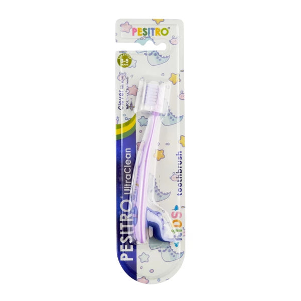 Toothbrush for children 3-5 years old. Clever Ultra soft 7680, PESITRO UltraClean