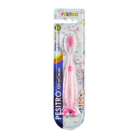 PESITRO UltraClean Smiley bērnu zobu birste 3-5 g. Ultra mīksta, 1 gab.