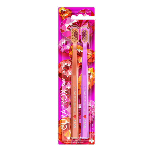 Dantų šepetėlis CS 5460 LOVE Edition 2025, 2 vnt.