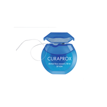 CURAPROX DF 834 vaškuotas tarpdančių siūlas