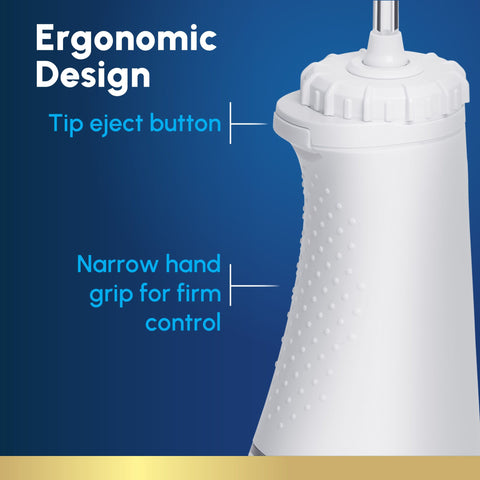 WATERPIK WF-26 bezvadu mutes irigators, balts