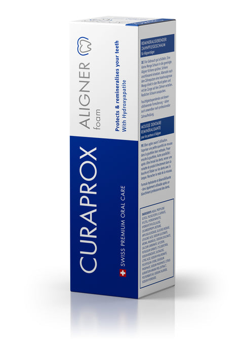 Curaprox remineralizējošās putas kapēm un zobiem, 40 ml