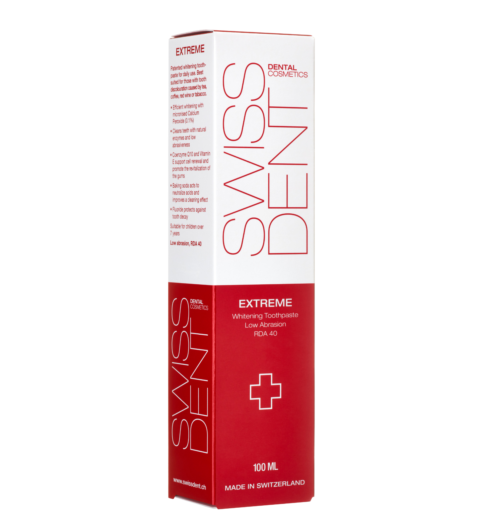 Balinanti dantų pasta SWISSDENT EXTREME, 100 ml