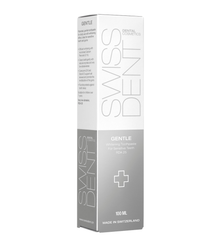 Švelniai balinanti dantų pasta jautriems dantims SWISSDENT GENTLE, 100 ml