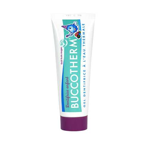 BUCCOTHERM Red Berry vaikiška dantų pasta (3+m.) BE FLUORO