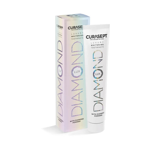 CURASEPT Diamond luksusa balinošā zobu pasta, 75 ml