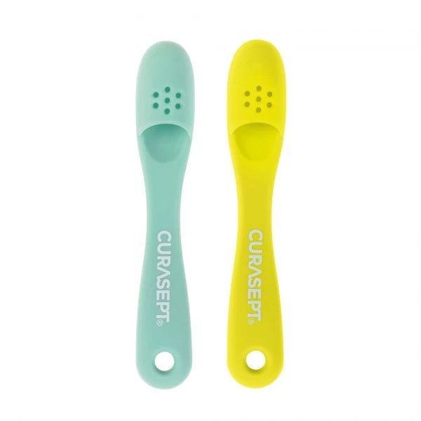 Raminamojo gelio ir masažuojančio šepetėlio rinkinys, CURASEPT Primi Denti