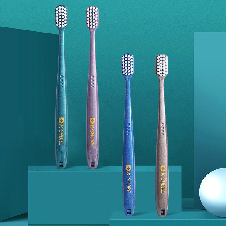 Labai minkštas dantų šepetėlis su 10000 šerelių