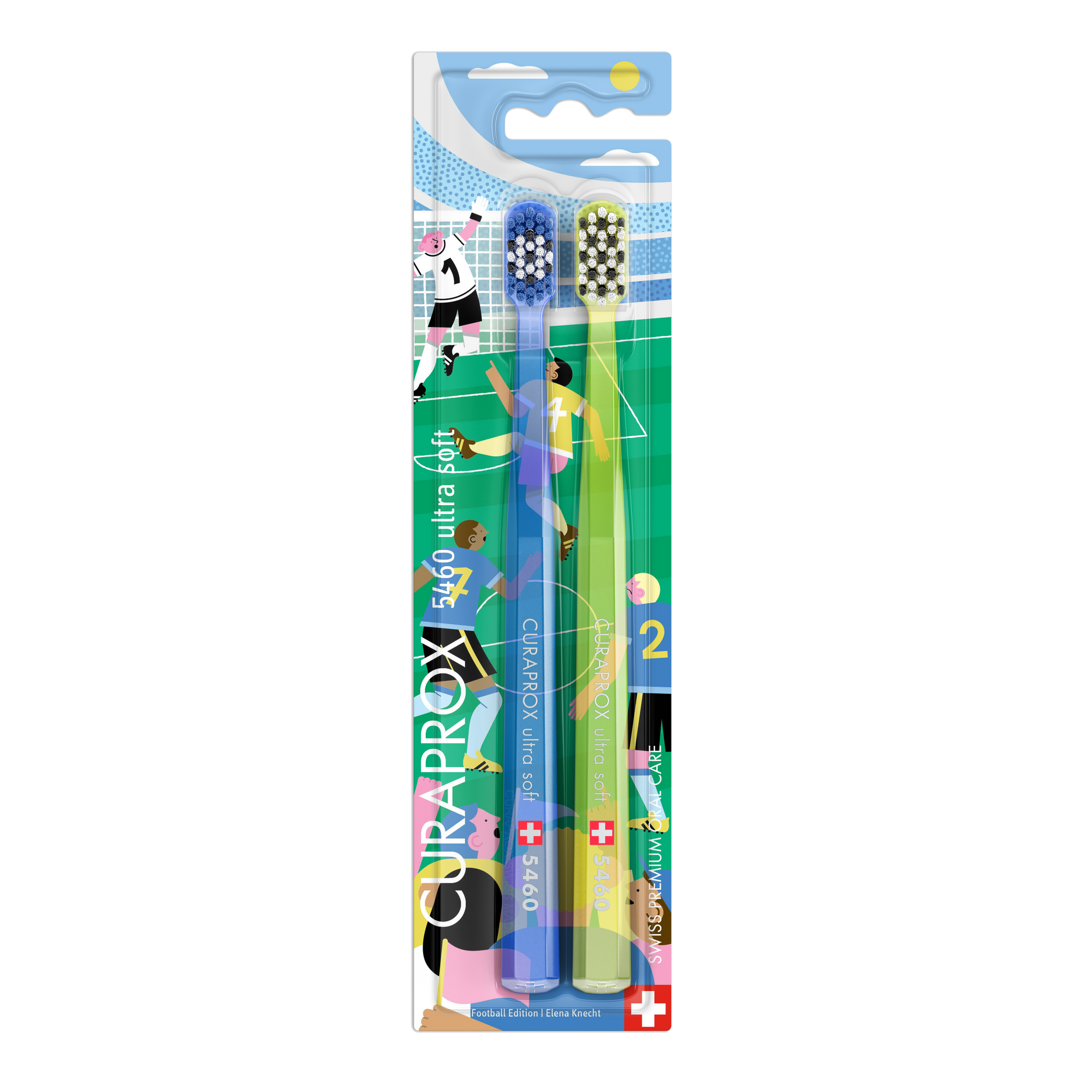 Toothbrush CS 5460 Football limited edition 2026, 2 pcs.