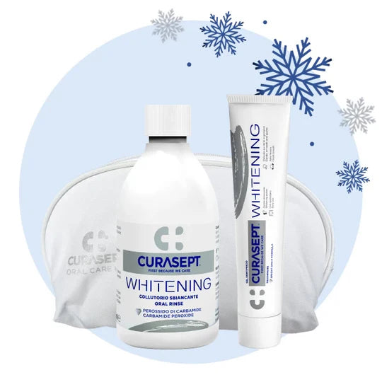 Burnos higienos rinkinys "Whitening" + KOSMETINĖ DOVANŲ