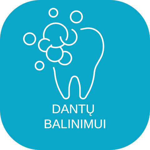 Dantų balinimui
