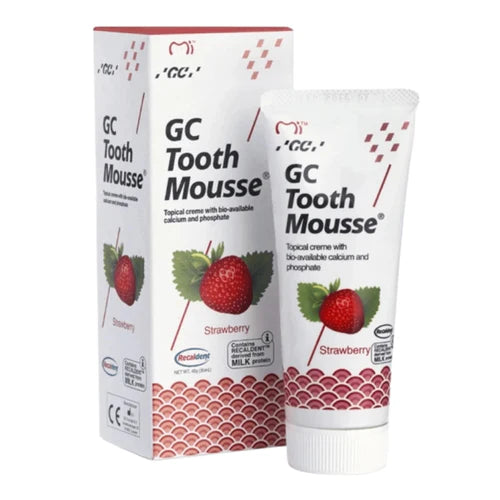 GC Tooth Mousse remineralizuojantis dantų kremas be fluoro, 35 ml