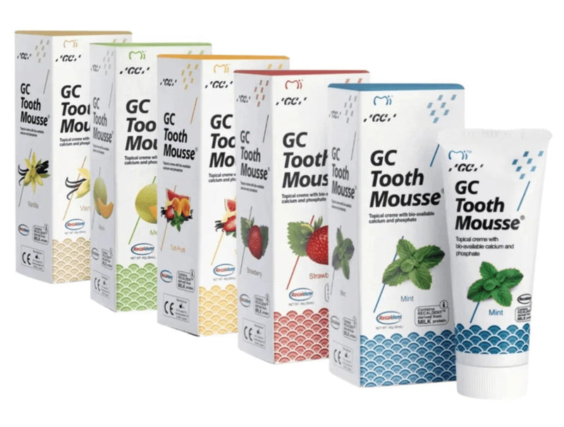 GC Tooth Mousse remineralizuojantis dantų kremas be fluoro, 35 ml