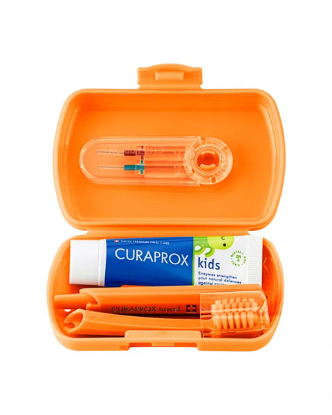 Kids ceļojumu komplekts, oranžs (6-12 gadi)