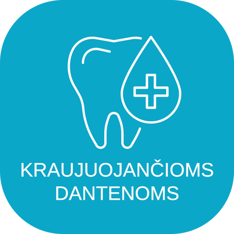 Kraujuojančioms dantenoms