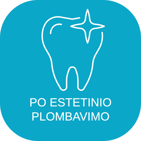 po estetinio plombavimo