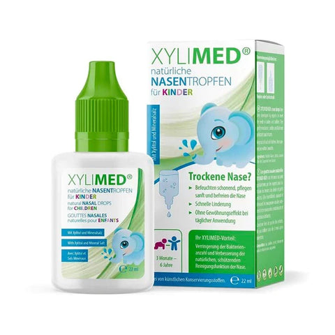 HAGER&WERKEN Xylimed KIDS deguna pilieni bērniem no 3 mēnešu vecuma ar ksilītu un minerālsāļiem, 22 ml