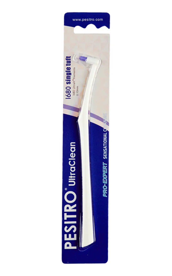 PESITRO UltraClean vieno danties šepetėlis 1680 single tuft, 1 vnt